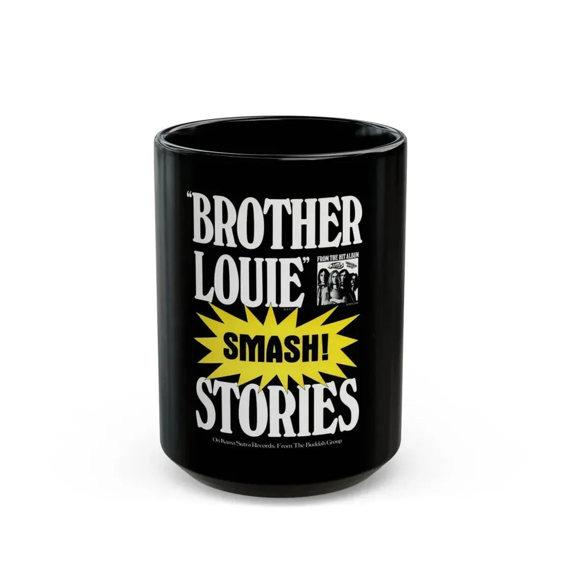 Stories 1973 (Music Poster) Black Coffee Mug 15oz - Go Mug Yourself