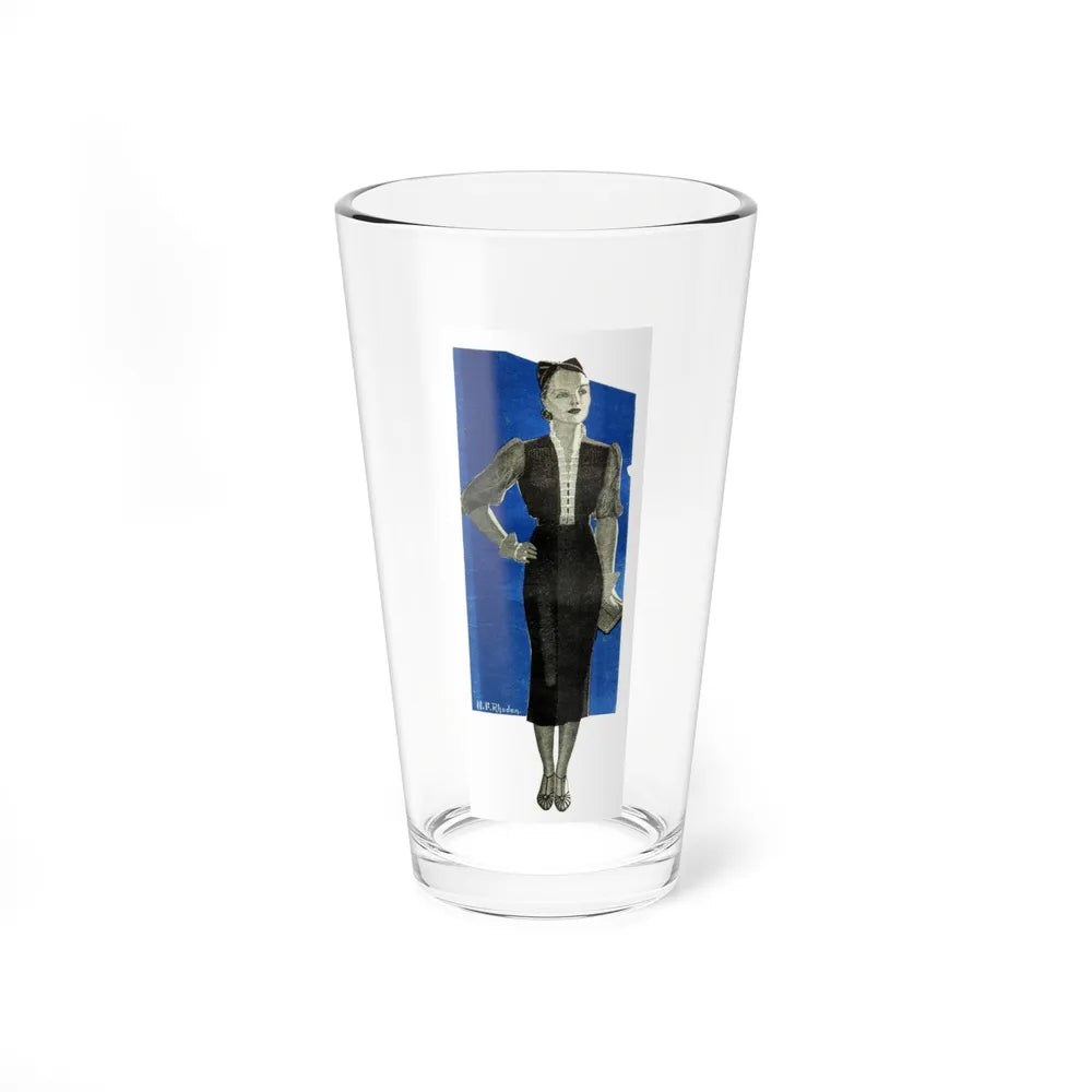Storm Comes To Stay, The Australian Journal, July 1, 1937 (Magazine Illustration) Pint Glass 16oz 16oz - Go Mug Yourself
