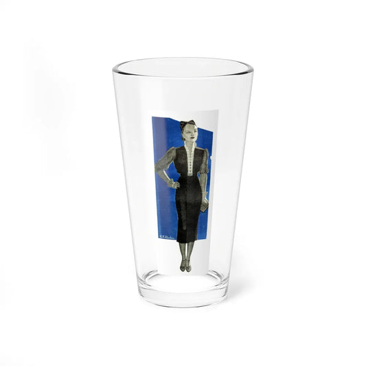 Storm Comes To Stay, The Australian Journal, July 1, 1937 (Magazine Illustration) Pint Glass 16oz 16oz - Go Mug Yourself