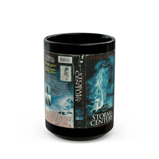 STORM OF THE CENTURY (VHS COVER) - Black Coffee Mug-15oz-Go Mug Yourself