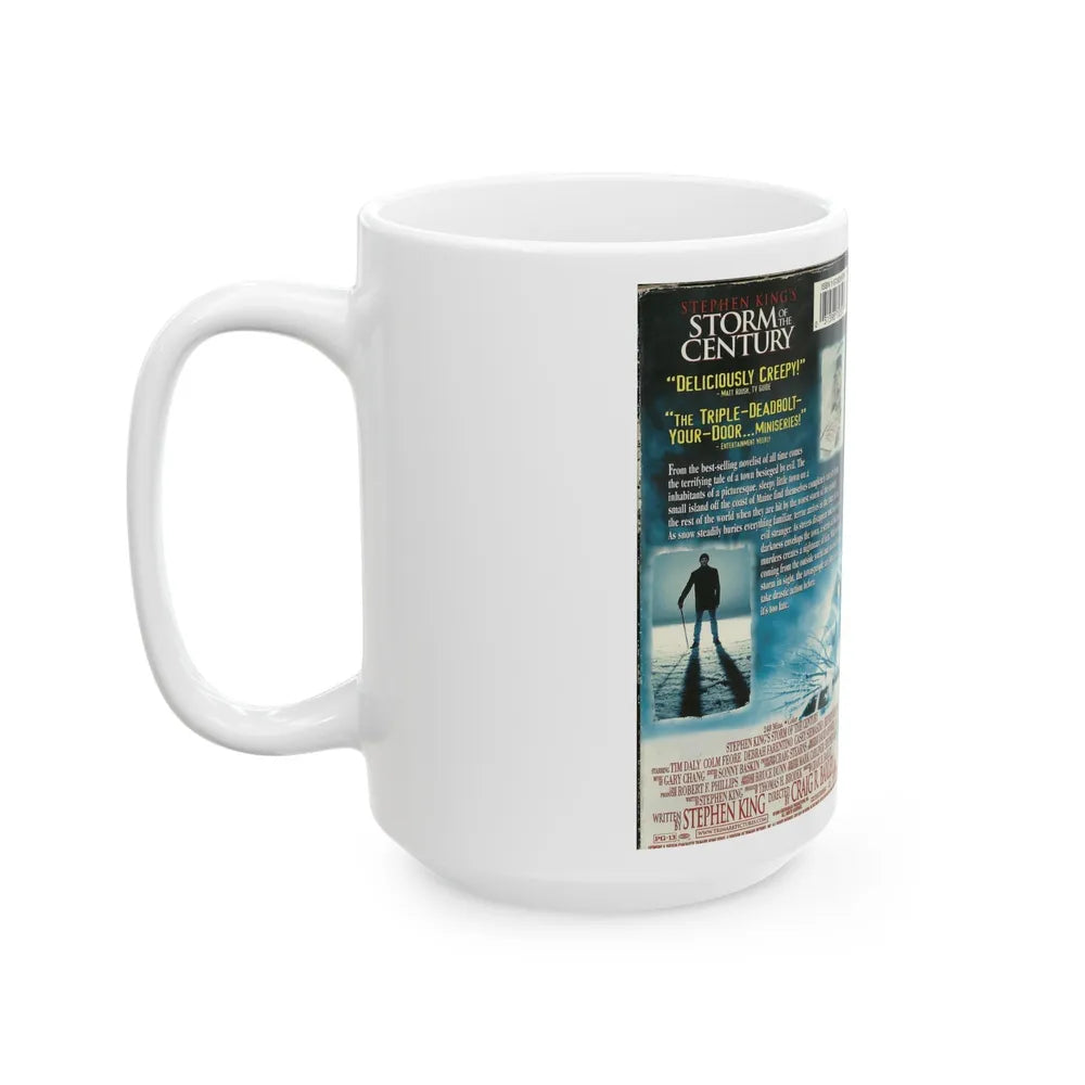 STORM OF THE CENTURY (VHS COVER) - White Coffee Mug-Go Mug Yourself