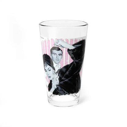 Stormy Day, Woman's Day, February 1959 (Magazine Illustration) Pint Glass 16oz 16oz - Go Mug Yourself