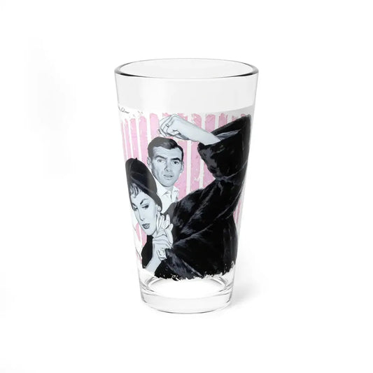 Stormy Day, Woman's Day, February 1959 (Magazine Illustration) Pint Glass 16oz 16oz - Go Mug Yourself