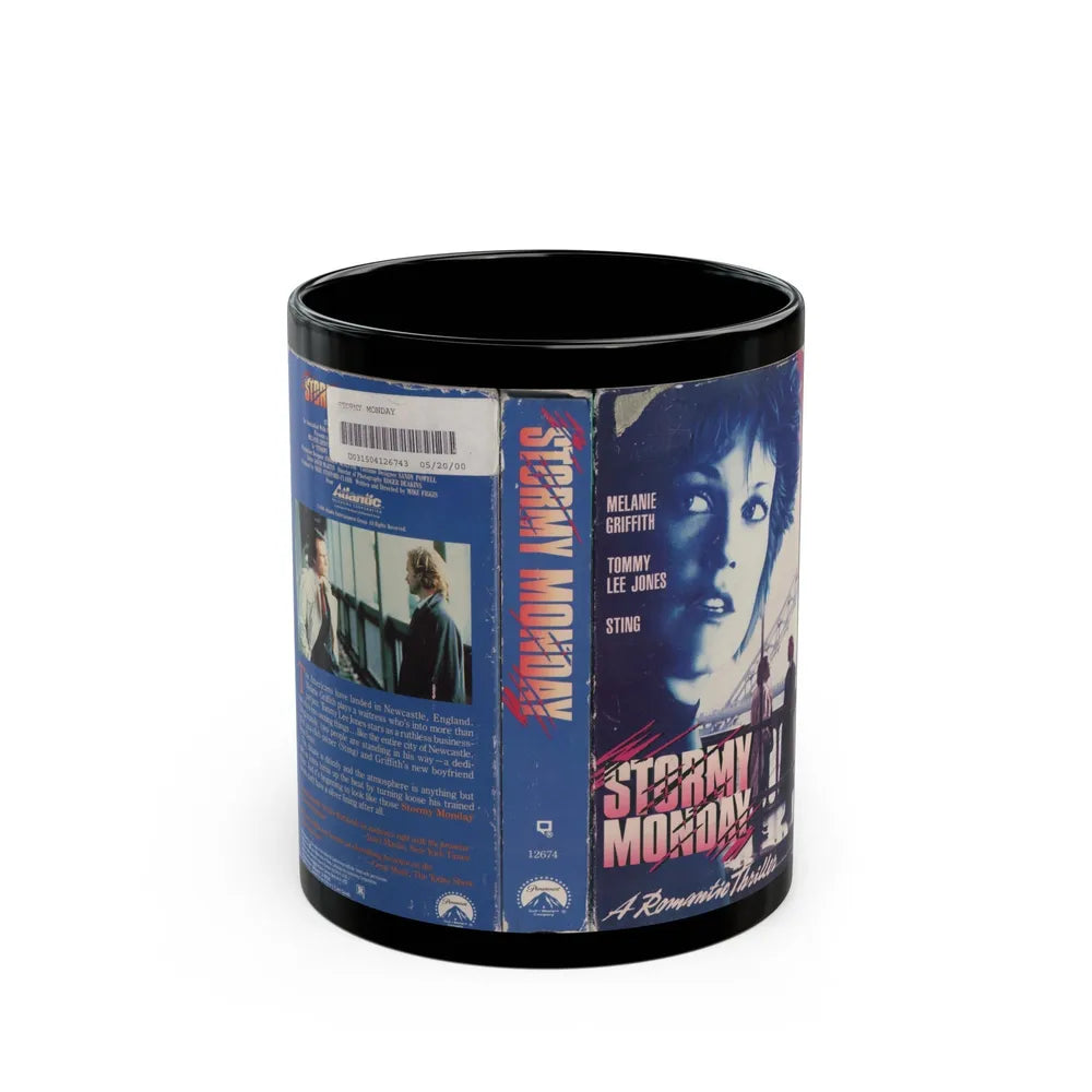 STORMY MONDAY (VHS COVER) - Black Coffee Mug-11oz-Go Mug Yourself