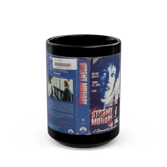 STORMY MONDAY (VHS COVER) - Black Coffee Mug-15oz-Go Mug Yourself