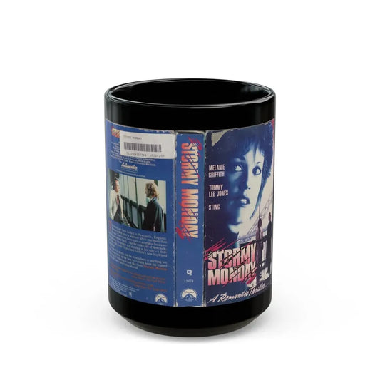 STORMY MONDAY (VHS COVER) - Black Coffee Mug 15oz - Go Mug Yourself