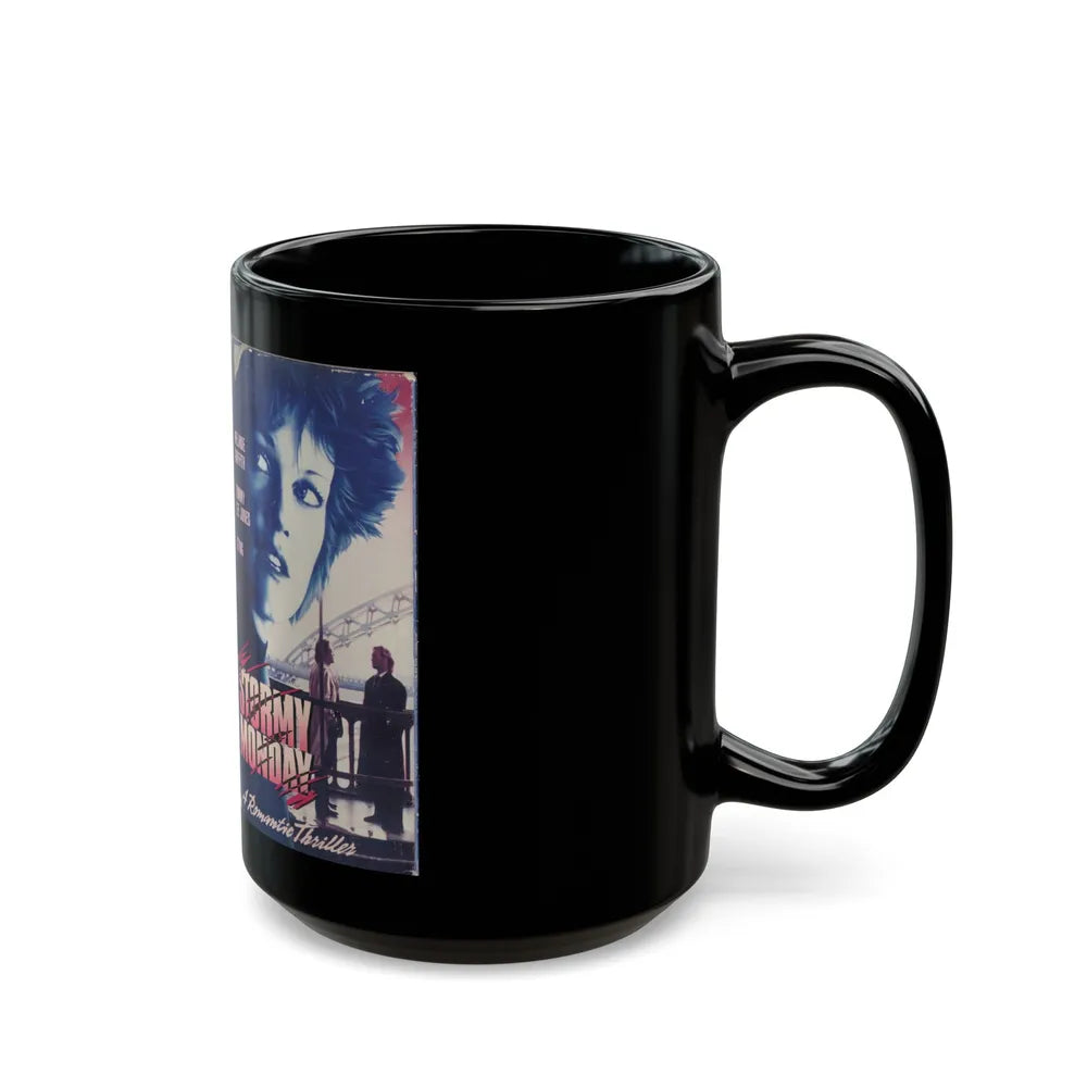 STORMY MONDAY (VHS COVER) - Black Coffee Mug-Go Mug Yourself