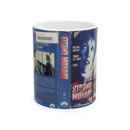 STORMY MONDAY (VHS COVER) - White Coffee Mug 11oz - Go Mug Yourself