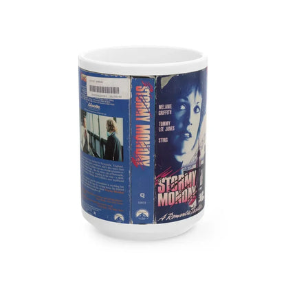 STORMY MONDAY (VHS COVER) - White Coffee Mug 15oz - Go Mug Yourself