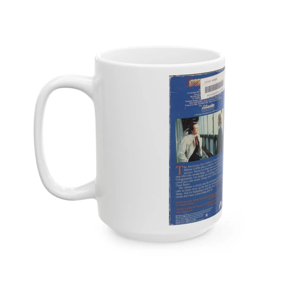 STORMY MONDAY (VHS COVER) - White Coffee Mug-Go Mug Yourself