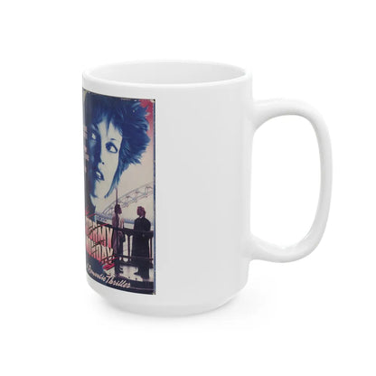 STORMY MONDAY (VHS COVER) - White Coffee Mug-Go Mug Yourself