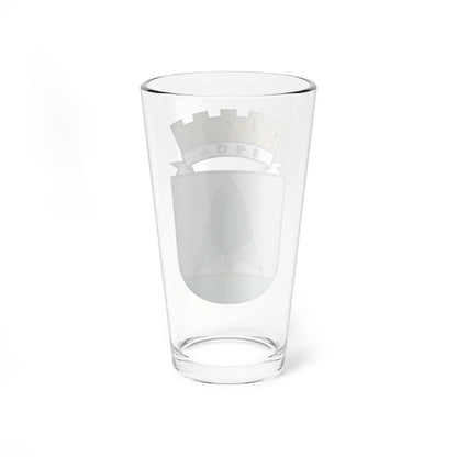 Storoghinets Herb (Ukraine) (Coat of Arms) Pint Glass 16oz - Go Mug Yourself