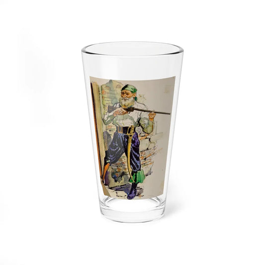 Story illustration (1) (Magazine Illustration) Pint Glass 16oz 16oz - Go Mug Yourself