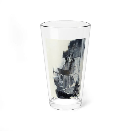 Story illustration, 1919 (1) (Magazine Illustration) Pint Glass 16oz-16oz-Go Mug Yourself