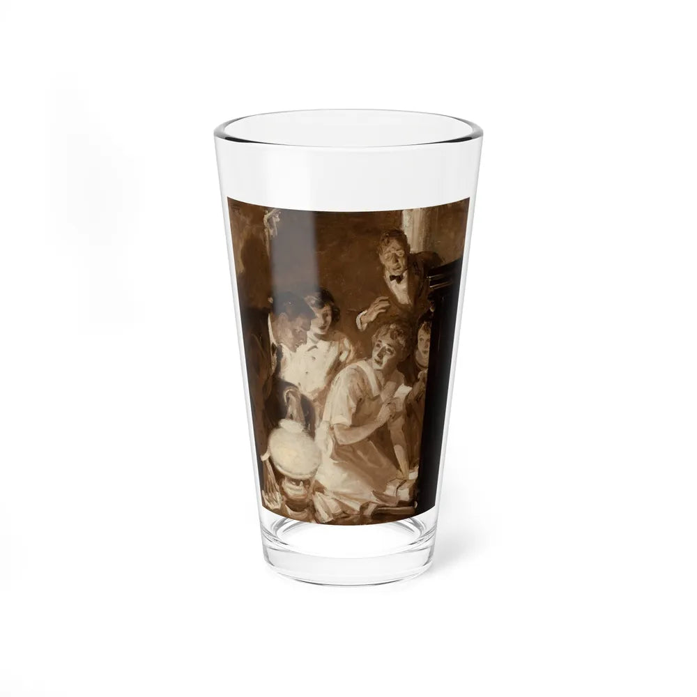 Story illustration, 1927 (Magazine Illustration) Pint Glass 16oz-16oz-Go Mug Yourself