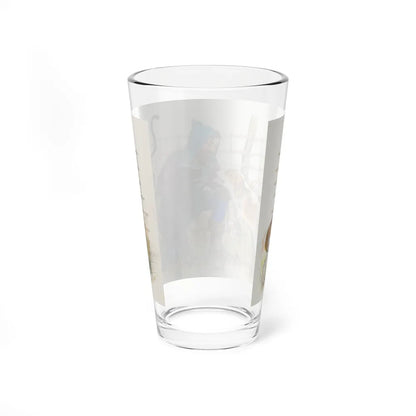 Story illustration (2) (Magazine Illustration) Pint Glass 16oz - Go Mug Yourself