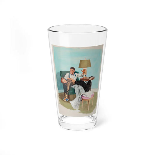 Story illustration_1 (Magazine Illustration) Pint Glass 16oz-16oz-Go Mug Yourself