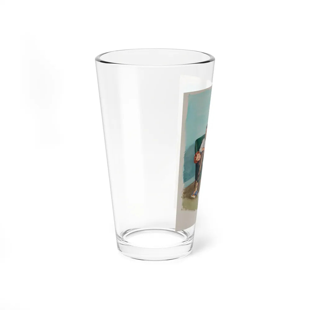 Story illustration_1 (Magazine Illustration) Pint Glass 16oz-Go Mug Yourself