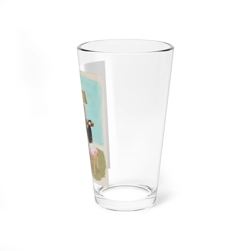 Story illustration_1 (Magazine Illustration) Pint Glass 16oz-Go Mug Yourself