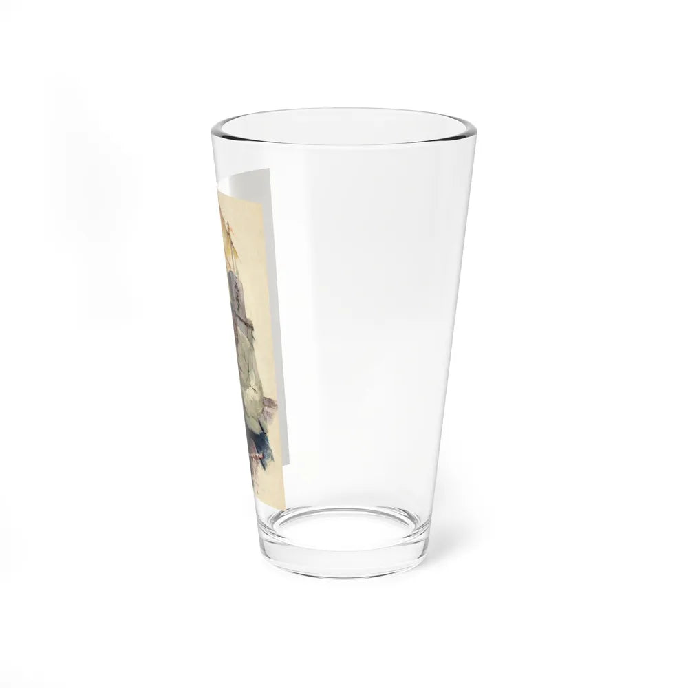 Story illustration_10 (Magazine Illustration) Pint Glass 16oz-Go Mug Yourself