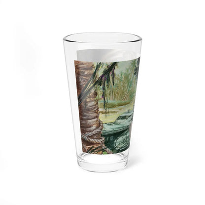 Story illustration_5 (Magazine Illustration) Pint Glass 16oz-Go Mug Yourself