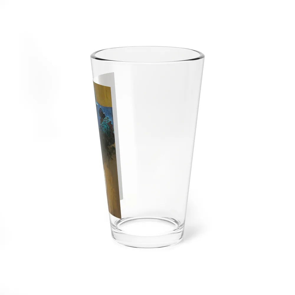 Story illustration_6 (Magazine Illustration) Pint Glass 16oz-Go Mug Yourself