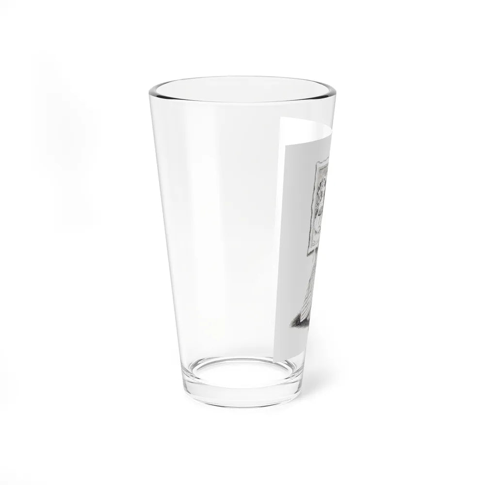 Story illustration_7 (Magazine Illustration) Pint Glass 16oz-Go Mug Yourself