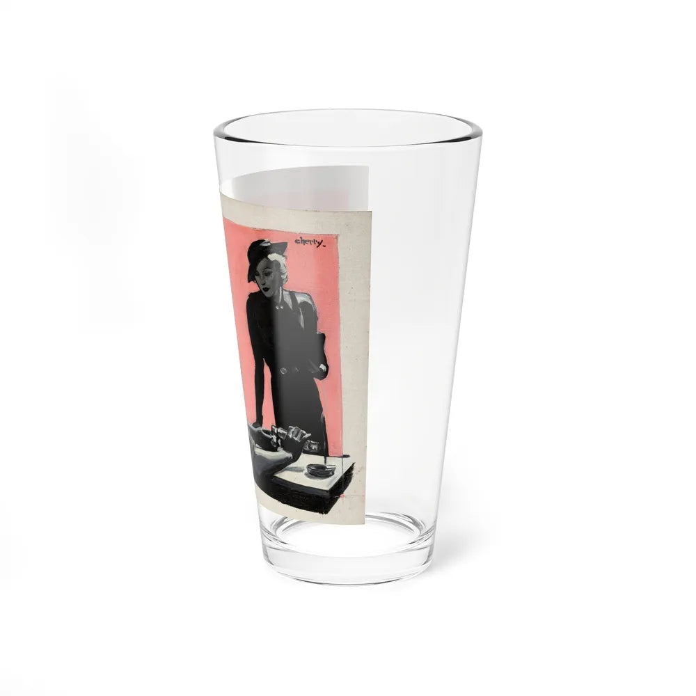 Story illustration_8 (Magazine Illustration) Pint Glass 16oz-Go Mug Yourself