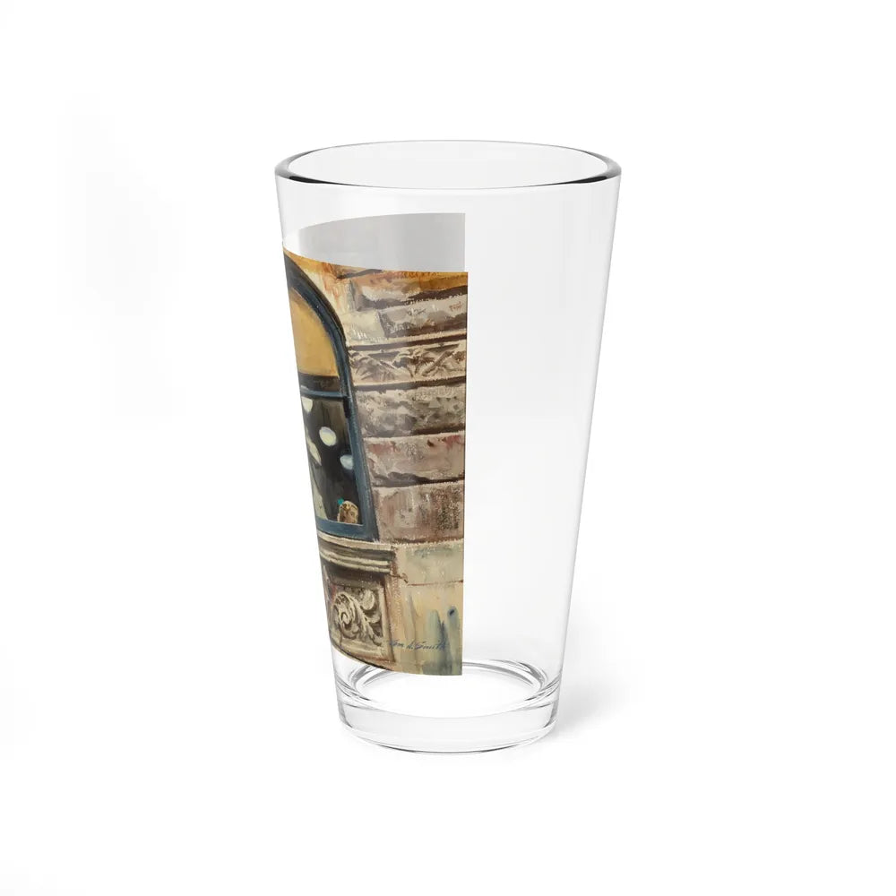 Story illustration_9 (Magazine Illustration) Pint Glass 16oz-Go Mug Yourself