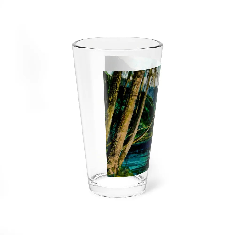 Story illustrations (1) (Magazine Illustration) Pint Glass 16oz-Go Mug Yourself