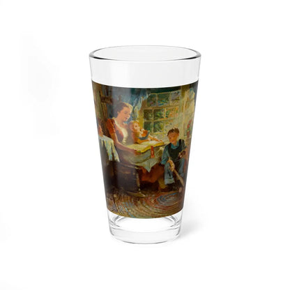 Story illustrations (2) (Magazine Illustration) Pint Glass 16oz-16oz-Go Mug Yourself