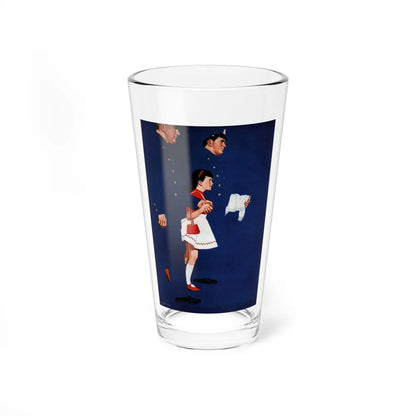 Stowaway (1), Cosmopolitan, July 1953 (Magazine Illustration) Pint Glass 16oz-16oz-Go Mug Yourself