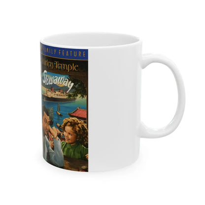 STOWAWAY (VHS COVER) - White Coffee Mug-Go Mug Yourself