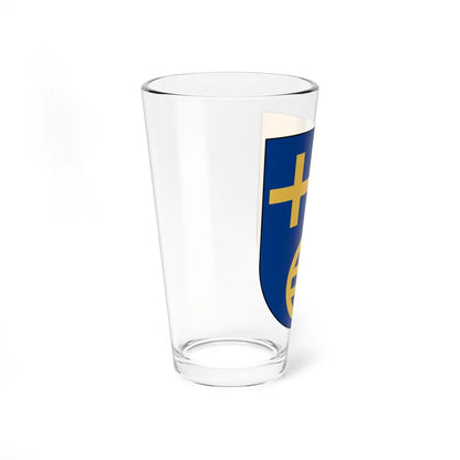 Strå församling vapen (Sweden) (Coat of Arms) Pint Glass 16oz - Go Mug Yourself