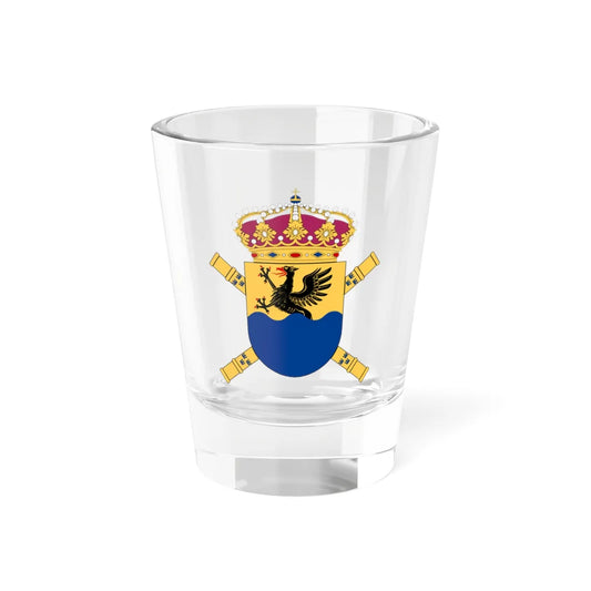 Östra arméfördelningen vapen (Sweden) (Coat of Arms) Shot Glass 1.5oz 1.5oz - Go Mug Yourself