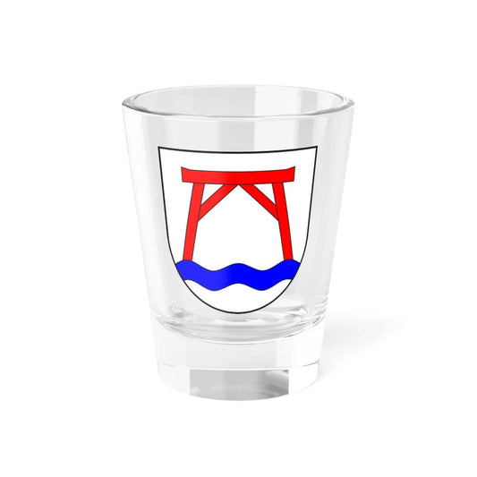 Strada wappen (Switzerland) (Coat of Arms) Shot Glass 1.5oz 1.5oz - Go Mug Yourself