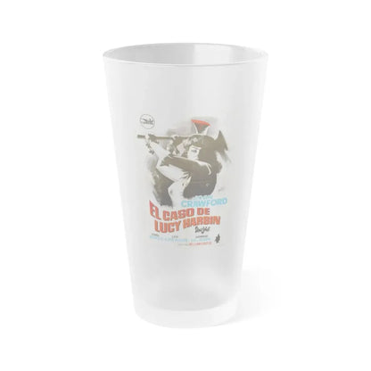 STRAIT-JACKET (SPANISH) 1964 Movie Poster - Frosted Pint Glass 16oz Default Title - Go Mug Yourself