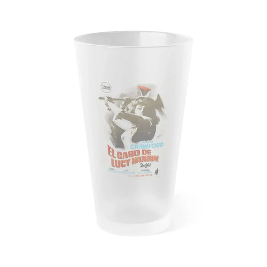 STRAIT-JACKET (SPANISH) 1964 Movie Poster - Frosted Pint Glass 16oz Default Title - Go Mug Yourself
