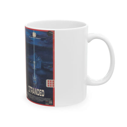 STRANDED (VHS COVER) - White Coffee Mug-Go Mug Yourself