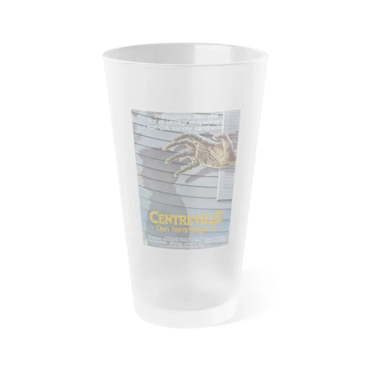 STRANGE INVADERS (DANISH) 1983 Movie Poster - Frosted Pint Glass 16oz Default Title - Go Mug Yourself