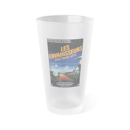 STRANGE INVADERS (FRENCH) 1983 Movie Poster - Frosted Pint Glass 16oz-Go Mug Yourself