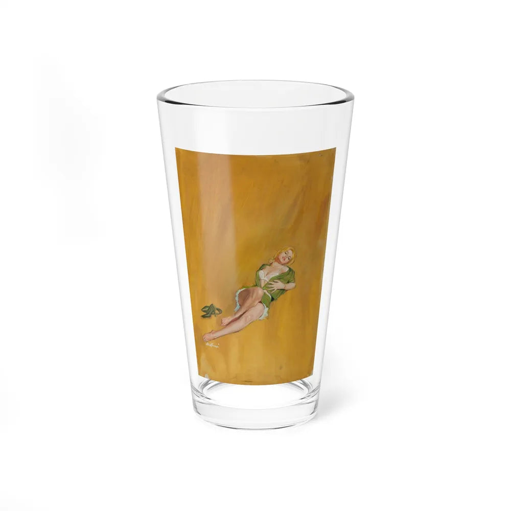 Strange Lovers by Dan Bartell _ Beacon Books Softcover Library 75151 - Pint Glass 16oz 16oz - Go Mug Yourself