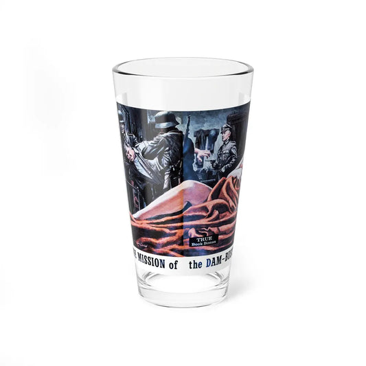 Strange Mission of the Dam-Busting GI, Stag magazine, May 1963 (Magazine Illustration) Pint Glass 16oz-16oz-Go Mug Yourself