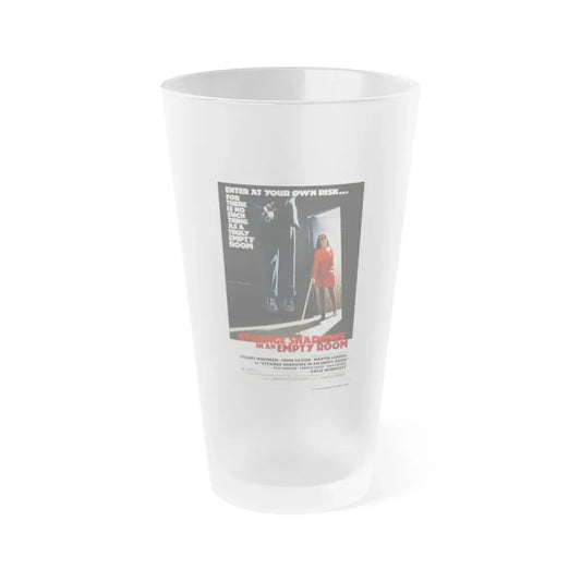 STRANGE SHADOWS IN AN EMPTY ROOM 1976 Movie Poster - Frosted Pint Glass 16oz Default Title - Go Mug Yourself
