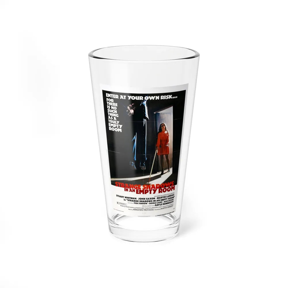 STRANGE SHADOWS IN AN EMPTY ROOM 1976 Movie Poster - Pint Glass 16oz-16oz-Go Mug Yourself