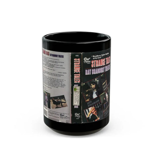 STRANGE TALES RAY BRADBURY THEATRE (VHS COVER) - Black Coffee Mug 15oz - Go Mug Yourself