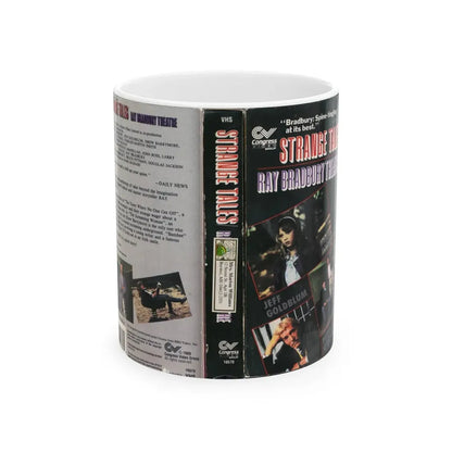 STRANGE TALES RAY BRADBURY THEATRE (VHS COVER) - White Coffee Mug 11oz - Go Mug Yourself