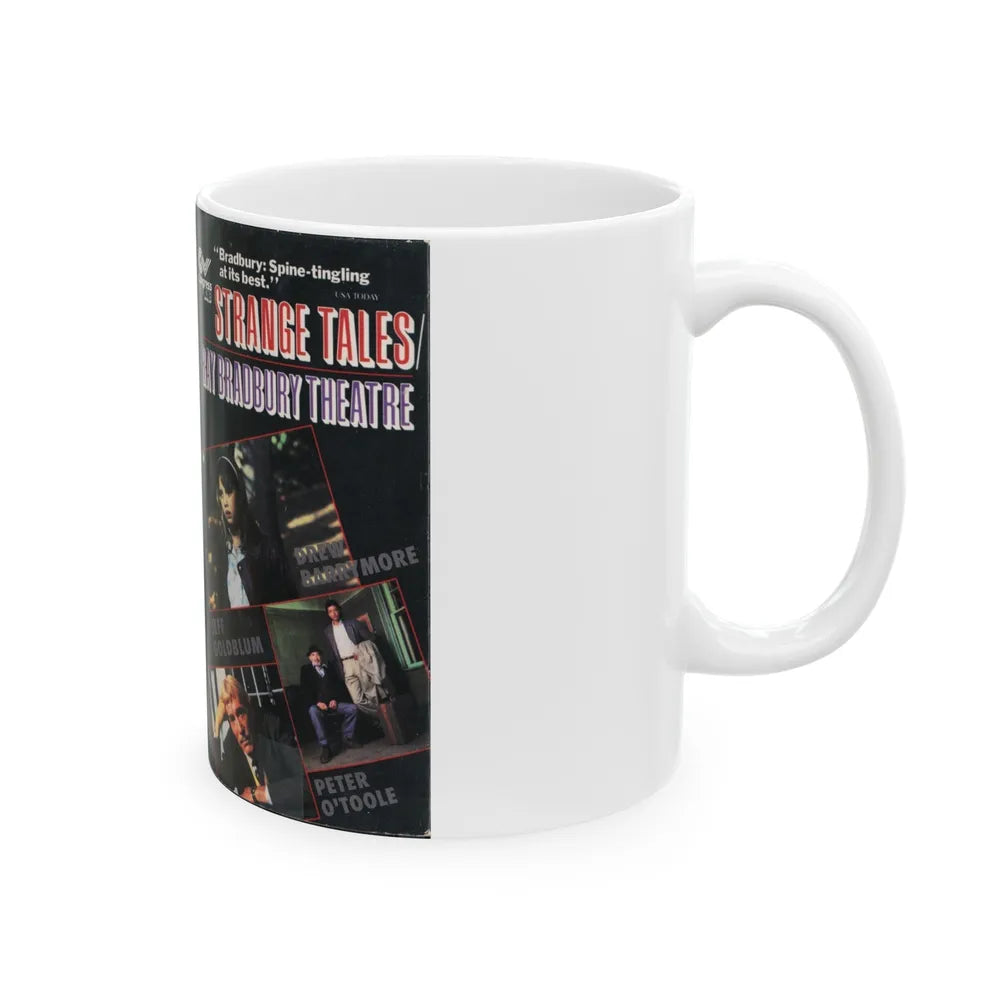 STRANGE TALES RAY BRADBURY THEATRE (VHS COVER) - White Coffee Mug-Go Mug Yourself