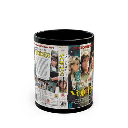 STRANGE VOICES (VHS COVER) - Black Coffee Mug-11oz-Go Mug Yourself