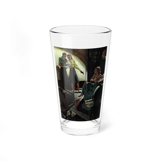 Stranger Than Truth, part 2, Collier's, September 21, 1949 (Magazine Illustration) Pint Glass 16oz 16oz - Go Mug Yourself